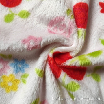 Printed One Side Super Soft Fleece Fabric